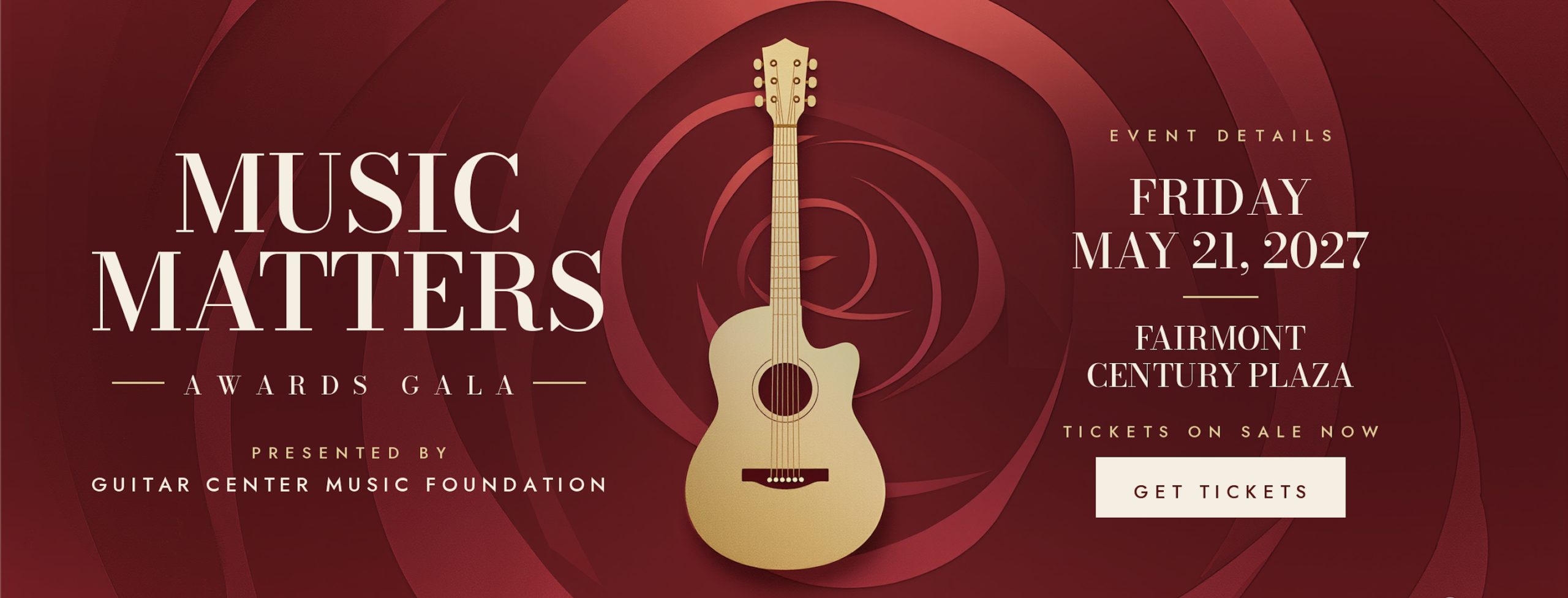Music Matters Awards Gala Presented By Guitar Center Music Foundation